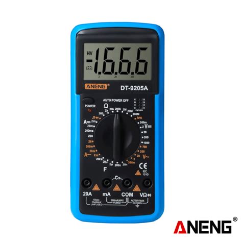 Aneng Dt A Multimeter Digital Professional Tester Meter Original