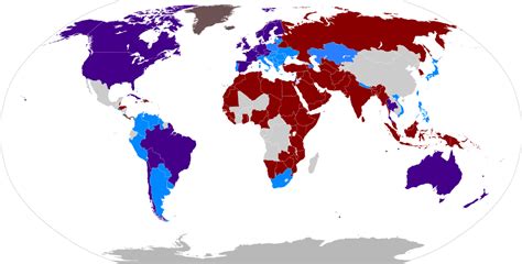 Mapas Que Encontré Princip En Wikipedia Sobre Paises Con Y Sin Derechos Sociales Legislados