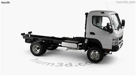 360 View Of Mitsubishi Fuso Canter FG Wide Single Cab Chassis Truck