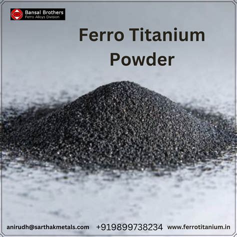 Ferro Titanium Manufacturer Titanium Powder For Sale Buy Flickr