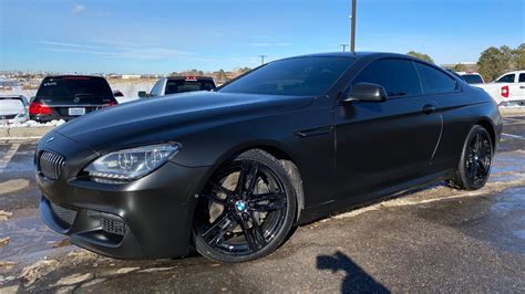 Murdered Bmw 650i The Most Popular Vinyl Wrap Color Youtube