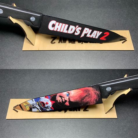 Childs Play Chucky 6 Knife Set Withwithout Laser Engraved Etsy