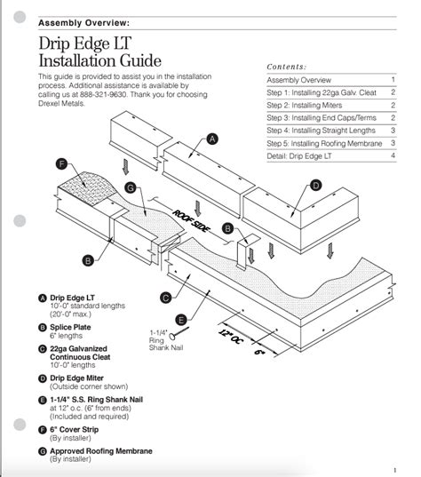 Drip Edge Lt Fascia Drexel Metals