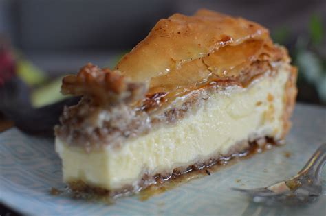 Baklava Cheesecake Tarte Vesnas Suesses Welts Webseite