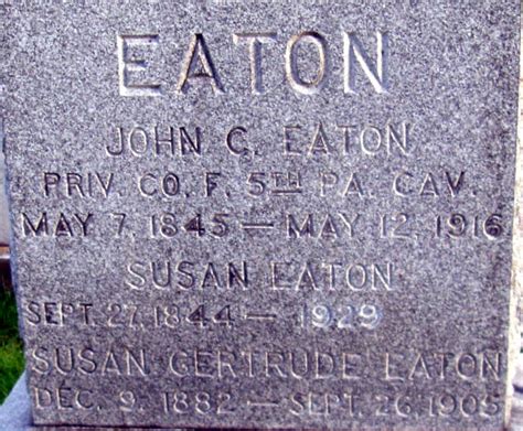 John Calvin Eaton 1845 1916 Find A Grave Memorial