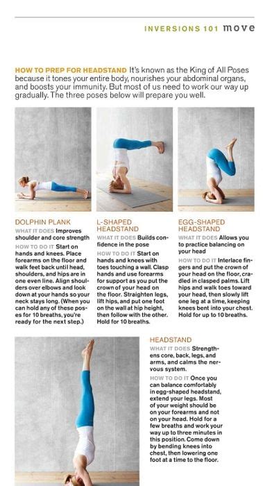 Headstand Exercise Yoga For Strength And Health From Within