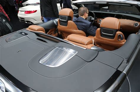 Mercedes-Benz S-Class Cabriolet Interior Revealed