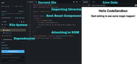 React App With Codesandbox Tutorial React School