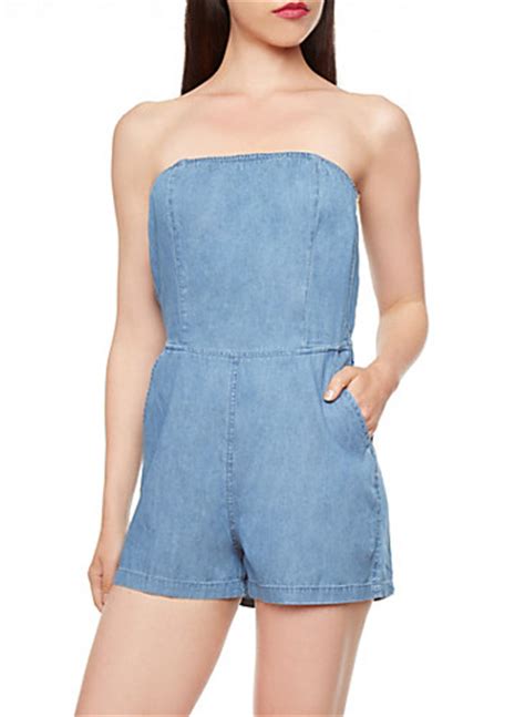 Chambray Romper