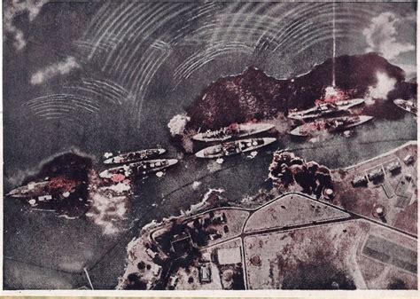 Lest We Never Forget Battleship Row During The Attack On Pearl Harbor Photograph Taken From A