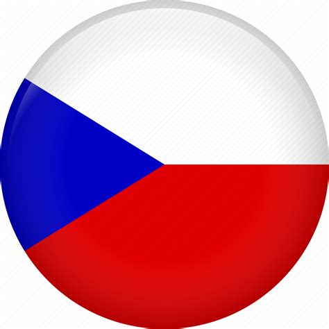 Czech Czech Republic Flag National Icon Download On Iconfinder