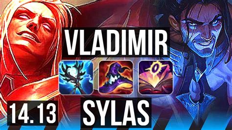 Vladimir Vs Sylas Mid Games Godlike Vn Grandmaster