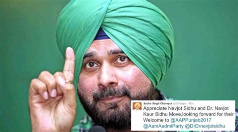 Aap Punjab Chief Tweets Navjot Sidhu And Wife Most Welcome In Party