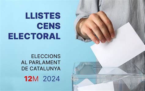 Ja Es Poden Consultar Les Llistes Del Cens Electoral Per A Les