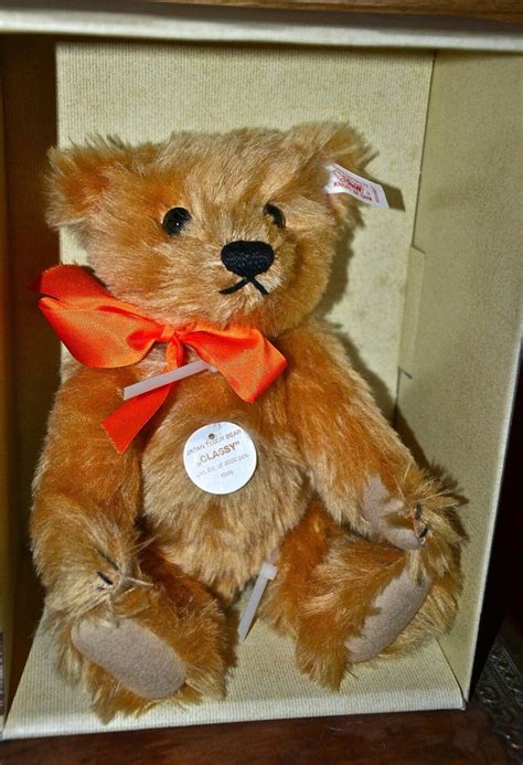 Steiff Japan Teddy Bear Classy Red Blonde 26 Teddy Bear 659867 Etsy