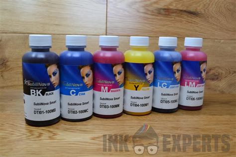 Inktec Sublinova Smart Dye Sublimation Ink Set Colour For Epson Ink