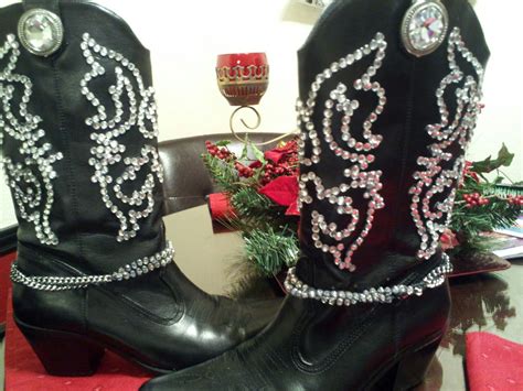 Bedazzled Cowgirl Boots Cowgirl Boots Boots Boot Bag