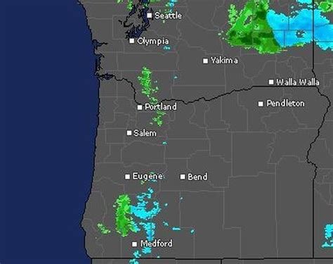 Portland Oregon Weather Map Table Rock Lake Map