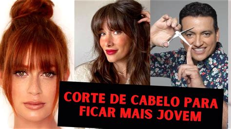 Corte De Cabelo Para Ficar Mais Jovem Por Rodrigo Cintra Youtube