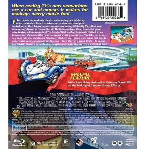 Tom And Jerry The Fast And The Furry Dvd