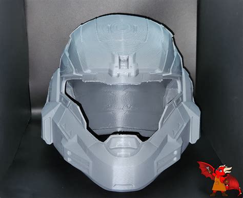 Diy Halo Reach Noble 6 Helmet 3d Print Etsy