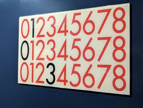 hotel room numbers rdyslexia