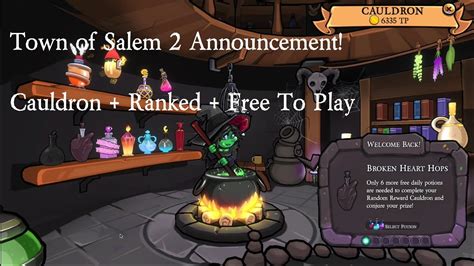 Cauldron Ranked Coming Soon Free To Play Announcement Town Of