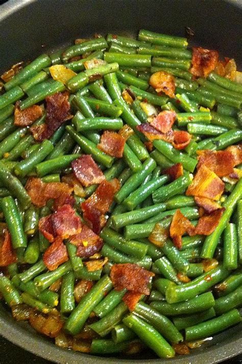 Ultimate Green Beans Recipe Green Bean Dishes Green Bean Side Dish Recipes Green Bean Recipes