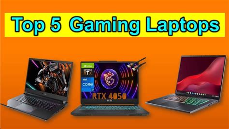 Top 5 Best Gaming Laptops Youtube