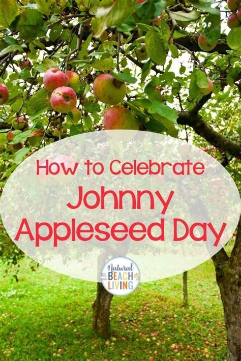 How To Celebrate Johnny Appleseed Day Natural Beach Living Johnny