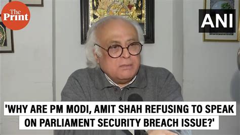 Why Are Pm Modi Amit Shah Refusing To Speak On Parliament Security