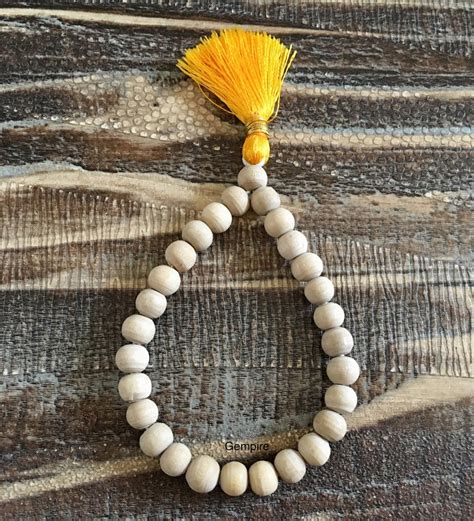 Tulsi Bracelet Bead Mala Bracelet Tulsi Wrist Mala Tulasi Etsy