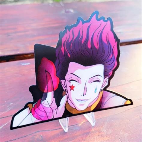 HISOKA MOROW HUNTER X Hunter 3D Lenticular Motion Car Sticker Decal