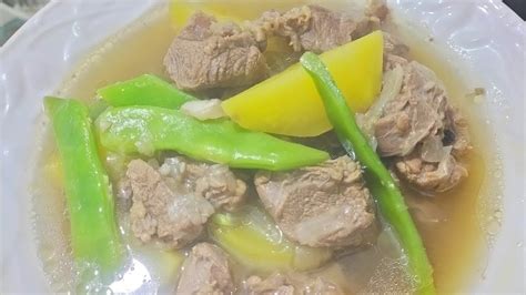 Ginisang Nilagang Baka Pagkaing Pinoy Lady G S Kitchen YouTube