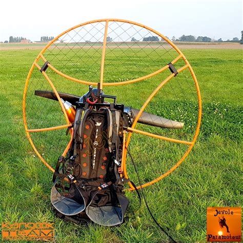 Kit Paramoteur Kangook Classik Cage Simple Orange Jevole