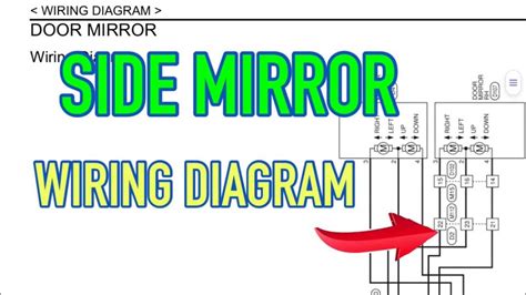 Power Mirror Switch Wiring Diagram