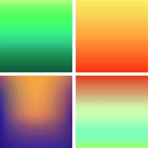 Abstract Colorful Blurred Backgrounds Set Eps Ai Vector Uidownload