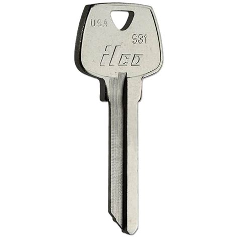 Lockmasters Ilco Sargent 1007 6 Pin Master Key Blank Keyway RMA