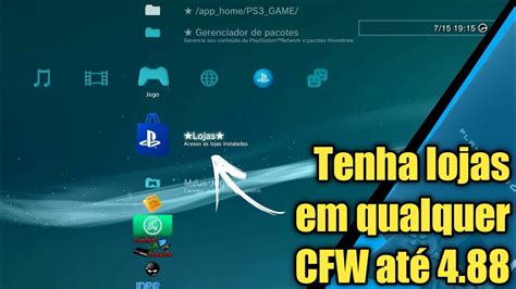 Como Instalar Lojas No PS3 CFW Sem Erros Tutorial Completo YouTube