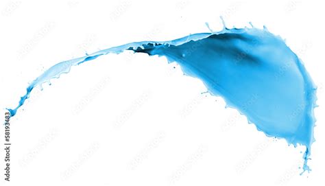 blue paint splash Stock Photo | Adobe Stock