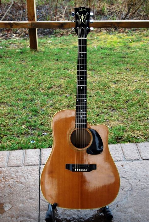 Guitar 1968 Gibson Heritage Acoustic Guitar Vintage With Cutaway Please Retweet Classic