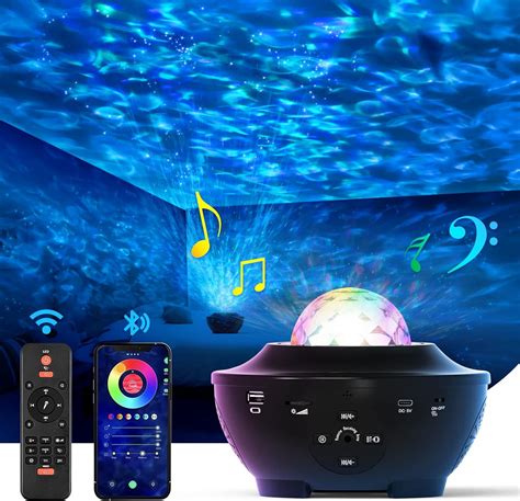 Bafuland Projecteur Ciel Etoile Projecteur Galaxie Bluetooth