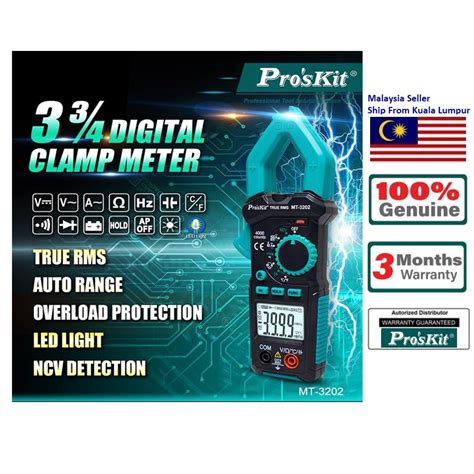 Proskit Mt Digital Clamp Meter New Ori Proskit Shopee