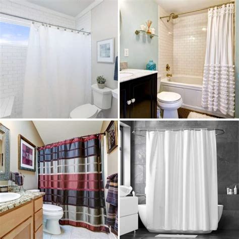 15 Popular Types Of Shower Curtains: Styles, Liners & Materials