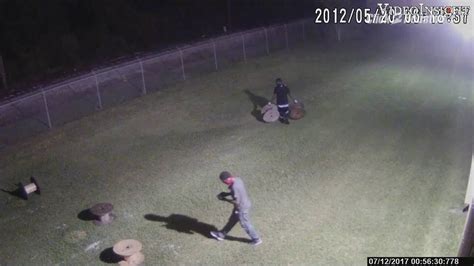 Men Caught On Camera Stealing Copper Youtube