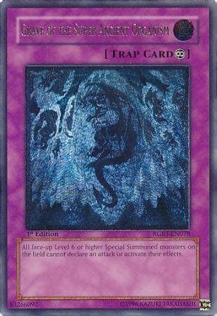 Amazon Yu Gi Oh Grave Of The Super Ancient Organism RGBT EN078