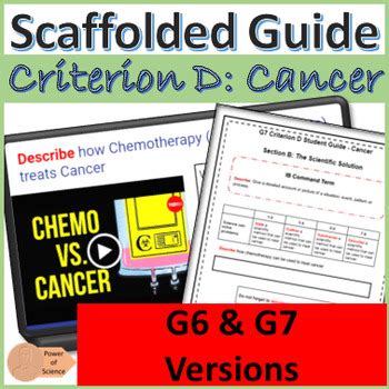 Ib Myp Science Criterion D Cancer Assessment Task Grade Student