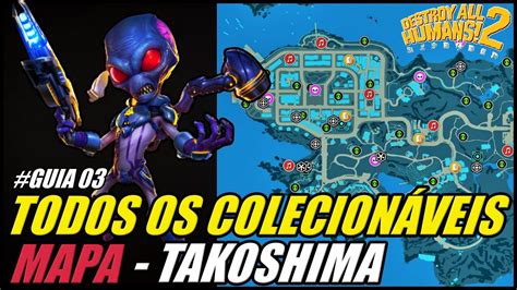 Takoshima Todos Os Colecion Veis Destroy All Humans Reprobed