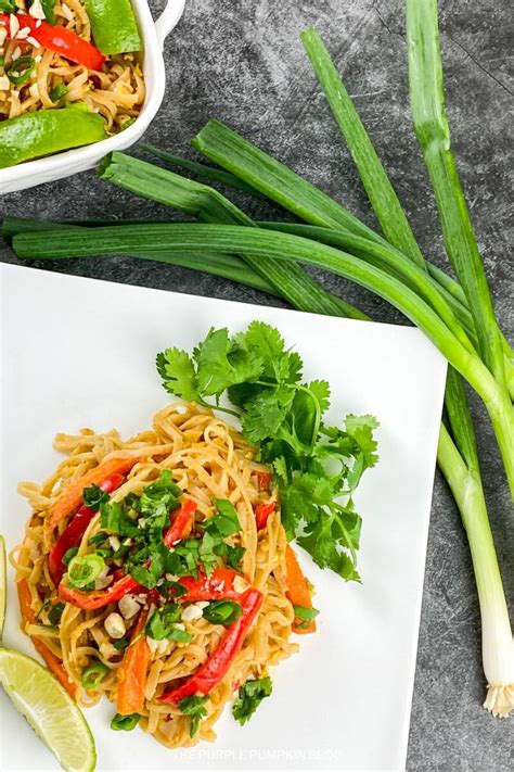 Classic Minute Vegetable Pad Thai Recipe For Noodle Lovers