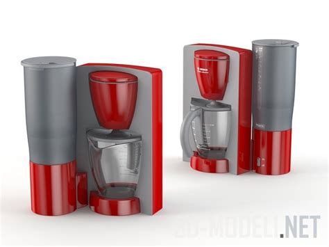3D модель – Кофеварка Bosch Private Collection